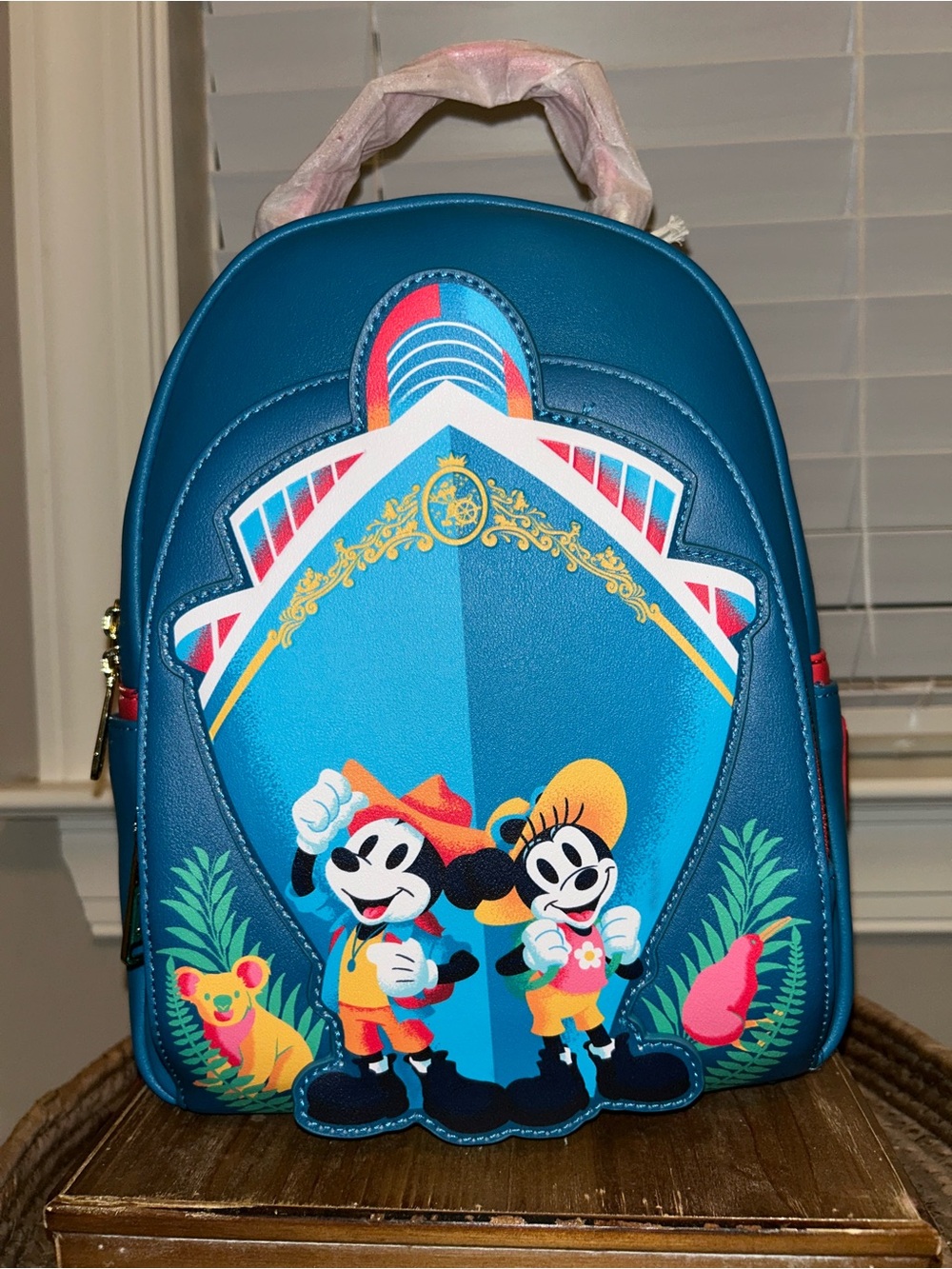 Loungefly Disney Cruiseline Australia Exclusive Mickey and Minnie backpack